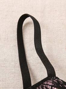 1pc Sexy Lace Minimalist Lift-Up Small Bust Underwire Bra For Women Lingerie