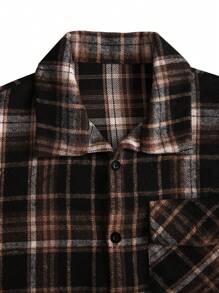 Manfinity Homme Men's Simple Fashion Casual Daily Shirt - Multicolor - View 3