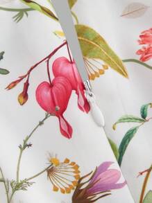 SHEIN MOD Women's Floral Print Dress,Vacation Outfits Woman,Beach