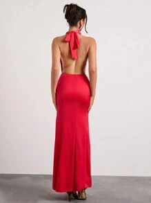 Glamine Un vestido elegante de mujer con un unicolor es muy adecuado para las fiestas de mujeres cuando salen a una cita y conversan por la noche.