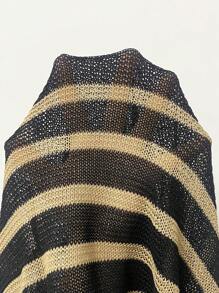 EMERY ROSE ملابس علوية قطنية بدون أكمام ذات لون متباين للنساء