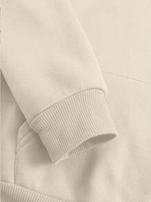 INAWLY Áo hoodie rút dây màu trơn thường ngày dành cho nữ, tốt nghiệp mùa thu/đông, trở lại trường, tốt nghiệp, giáo viên dành cho nữ, áo chui đầu trở lại trường, áo nỉ thu - Nhiều màu - Xem 4