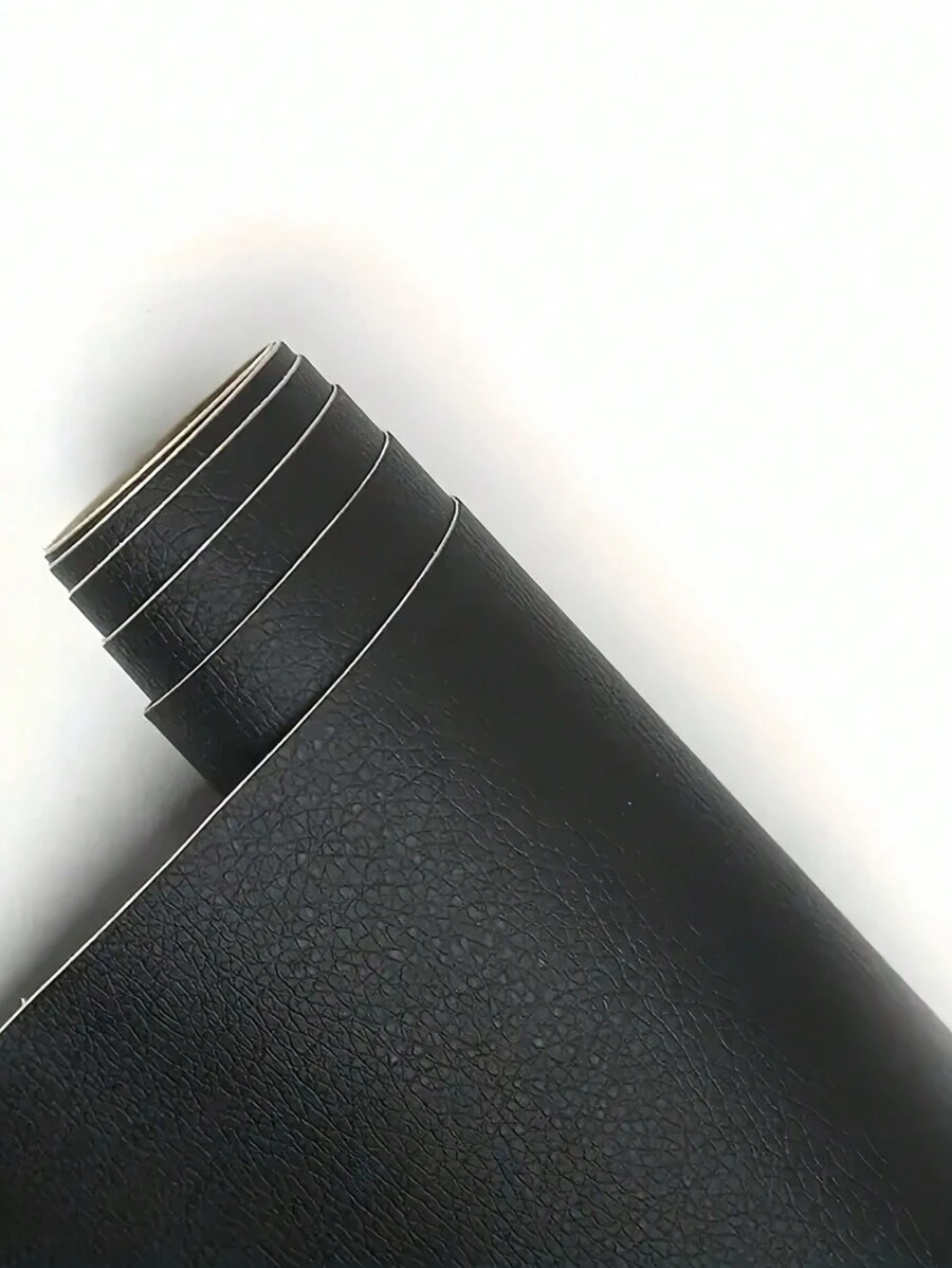 1 件黑色可切割皮革修补片，5 种尺寸皮革修补套件，自粘式皮革修补胶带，适用于沙发、汽车座椅、电脑椅、家具、手提包、船座、沙发椅鞋类手提包夹克修补套件、家居必需品、秋季装饰 - 黑色 - 查看 1