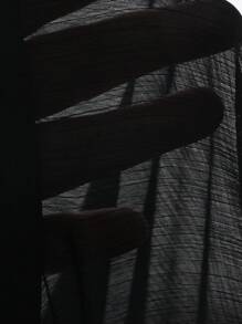 Livesso 女士宽松系带长袖薄款休闲夏季衬衫、秋装