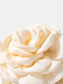 Maija 1 chiếc kẹp tóc nữ màu be nhiều lớp hình hoa hồng, dài 9cm, kiểu dáng thanh lịch, thích hợp sử dụng hàng ngày, phong cách boho, kẹp tóc cài đầu, phụ kiện tóc mùa thu đông cho nữ, phù hợp với trang phục đi nghỉ mát, mùa hè, đi biển. - Màu be - Xem 3