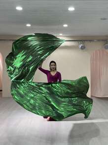 1pc 1 Light Dance Flag Dance Accessories Dance Solid Color Flag - Multicolor - View 3