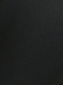 SHEIN Essnce Plus Size Women's Spring And Summer College Students Valentine's Day Business Casual Woman Flare Leg Pants , Work Clothes Women Old Money Style Women Going Outs Office New Fashion Casual Commuting Elegant Black Belted Flared Pants - Black - View 7