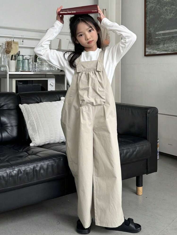 Tween Girl' Overall Jumpsuit, Fall