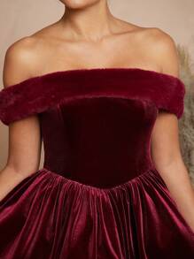 L'Amorae Robe femme de couleur unie, simple et pour un usage quotidien et décontracté