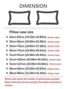 2件套奶油白色毛绒枕套，温暖厚实的水晶绒，秋冬 - 白色 - 查看 3