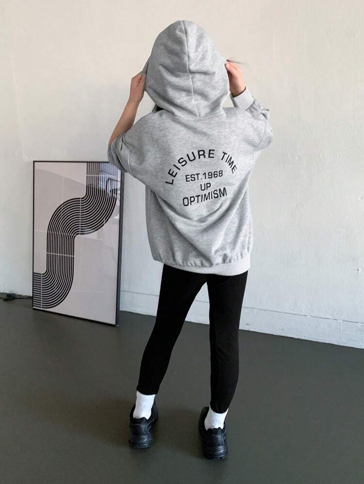 2pcs Tween Girl Tween Girl Fall Outfit,Back To School Clothes Hoodie