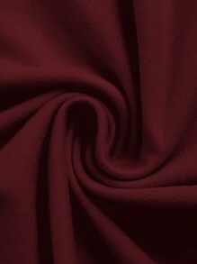 SHEIN Essnce 4pcs Set Casual Solid Color Square Neck Long Sleeve T-Shirts For Women, Versatile, Suitable For Spring & Autumn - Multicolor - View 4