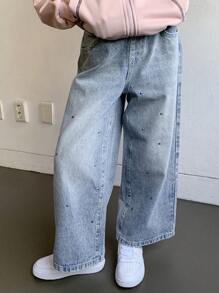 Dazy Kids Tween Girl Tween Girls Denim Jeans - Blue - View 4