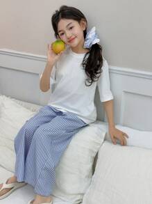 Dazy Kids Tween Girl Fall Casual Wear - White - View 2