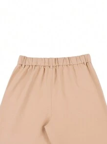 Manfinity Mode Men's Front Button Pocket Simple Casual Long Pants - Baby Pink - View 7