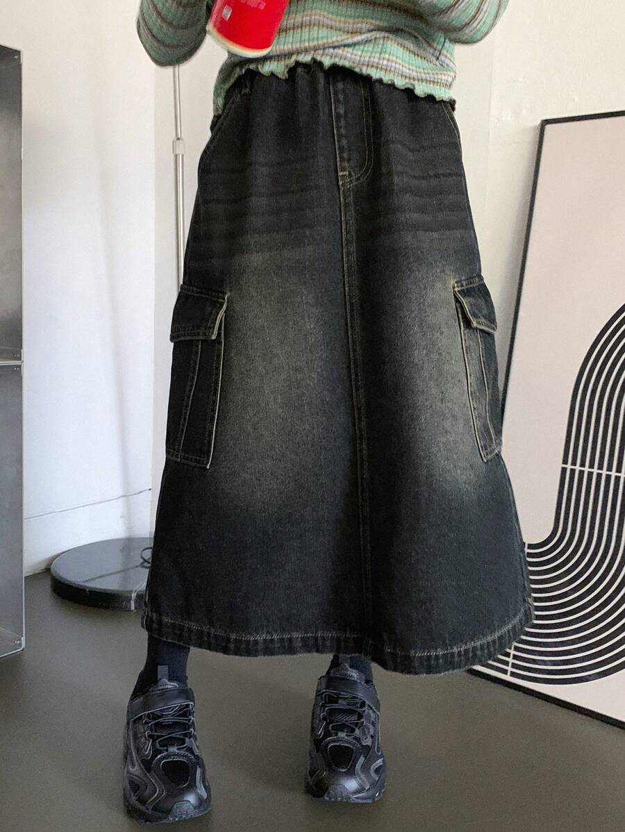 DAZY Tween Girl Denim Skirt, Tween Girl Fall Clothes