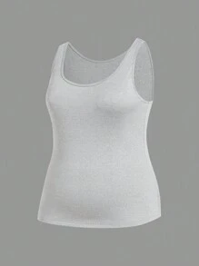 SHEIN EZwear 大码休闲百搭吊带背心 - 彩色 - 查看 10