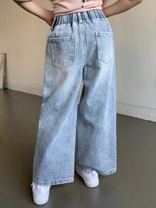 Dazy Kids Tween Girl Tween Girls Denim Jeans - Blue - View 5