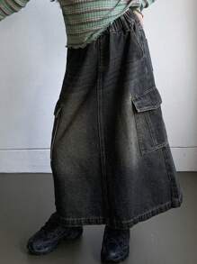 DAZY Tween Girl Denim Skirt, Tween Girl Fall Clothes