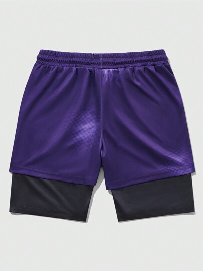 Street Life Pantalones cortos góticos de hombre 2 en 1, aptos para uso casual en primavera/verano