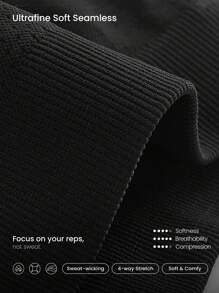 GLOWMODE 无缝收腹提臀格子透气紧身裤 中等强度健身慢跑健身房训练