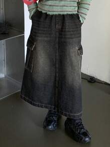 DAZY Tween Girl Denim Skirt, Tween Girl Fall Clothes