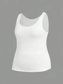 SHEIN EZwear 大码休闲百搭吊带背心 - 彩色 - 查看 7