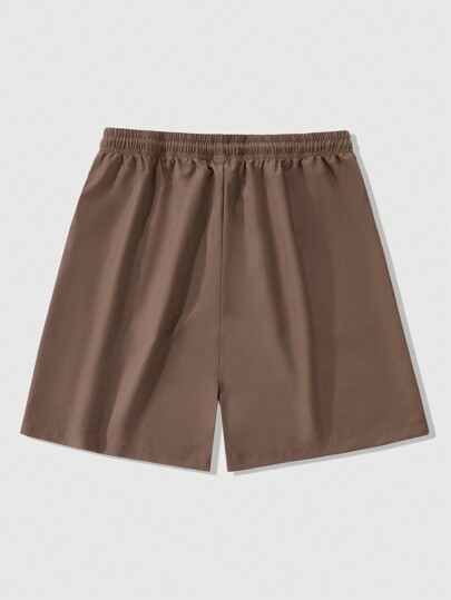 Street Life Men's Printed Woven Shorts, Suitable For Daily Wear, Spring/Summer, For Back To School
