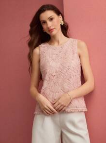 MOTF PREMIUM TEXTURED TIE BACK TANK TOP