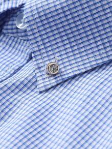 Manfinity Mode Men's Plaid Front Button Short Sleeve Casual Top, Daily Wear