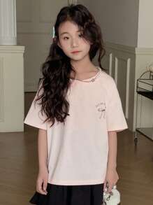 Dazy Kids Tween Girls Fall T-Shirt,Back To School Clothes