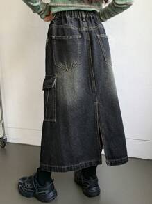 DAZY Tween Girl Denim Skirt, Tween Girl Fall Clothes