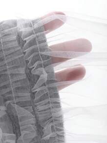 Dazy Kids 少女拼色圆领短袖休闲T恤，女孩夏季服装