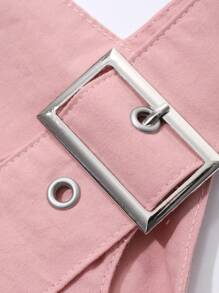 DAZY Tween Girl Jumpsuit, Fall Collection - Pink - View 7