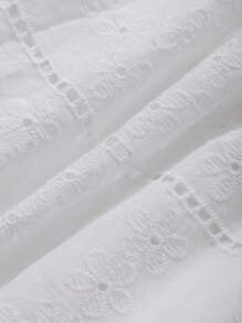 Dazy Kids 2pcs/Set Girls Tween Girl Sleeveless Square Neck Top + A-Line Skirt Outfit, Summer Vacation - White - View 6