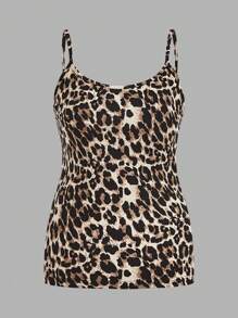 SHEIN Essnce 4pcs/Set Plus Size Women Casual Versatile Camisole