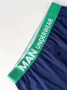 Set de 4 pantalones casuales para hombre, uso diario sencillo y de moda - Multicolor - Ver 4
