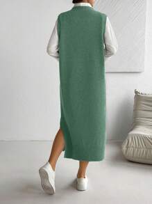 Chiquease Women's All-Match Versatile Long Tank Dress, Commuter Style