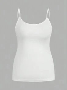 SHEIN Essnce 4pcs/Set Plus Size Women Casual Versatile Camisole