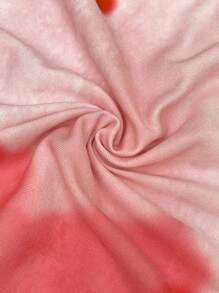 SHEIN Maternity Floral Print Simple Fitted Tank Long Dress - Pink - View 3