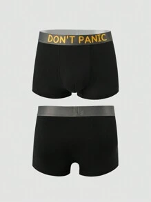 Set de 5 calzoncillos tipo bóxer para chicos adolescentes