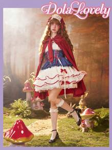 Dola Lovely 圆头低跟蝴蝶结后系带粗跟女式高跟鞋春季鞋春假复活节 - 黑色 - 查看 2