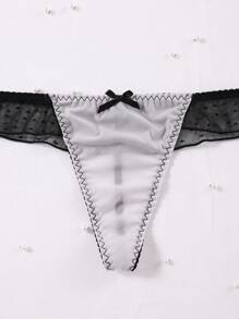 3pcs Women Low Waist Sexy Underwear - Multicolor - View 6