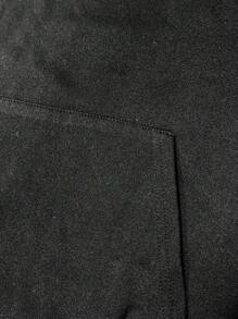 INAWLY Bộ 2 món áo hoodie in hình gấu cỡ lớn cho nữ và quần nỉ có dây rút, thường ngày - Nhiều màu - Xem 4