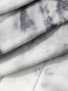 DAZY Women's Fashion Loose Tie-Dye Wide Leg Pants - Multicolor - View 7