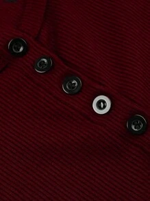 INAWLY 女士休闲十字印花纽扣 Polo 领短袖 T 恤，夏季图案 T 恤女式上衣