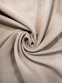 SHEIN EZwear Chaqueta casual de manga larga con botones frontales y bolsillos en unicolor y diseño de parches para mujer