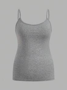 SHEIN Essnce 4pcs/Set Plus Size Women Casual Versatile Camisole