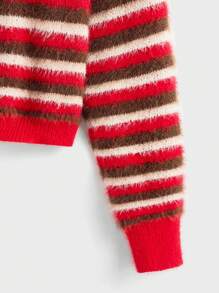 Manfinity VCAY Cardigan a maniche lunghe lavorato a maglia a righe, casual ed elegante, adatto per uso quotidiano per uomo