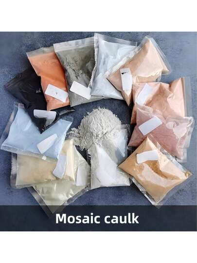 Mosaic Special Material Grout Powder Handmade White/Colorful Powdered Grouting